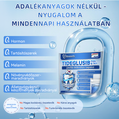 🦷𝐆𝐥𝐢𝐦𝐦𝐞𝐫𝐥𝐲® Tideglusib Fog & íny Javító mikrotűs tapasz | Fejlett őssejt-aktiváló fogcsíkok (újjáépíti a fogzománcot és a dentint • erősíti az ínyt • megszünteti a fogkövet és a szagokat • megállítja a fogérzékenységet))
