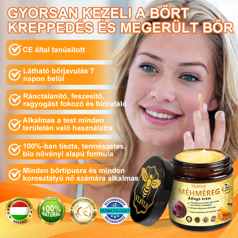 ✨✨✨VLSVLS® Méhméreg Átfogó Krém (Minden korosztály számára alkalmas )