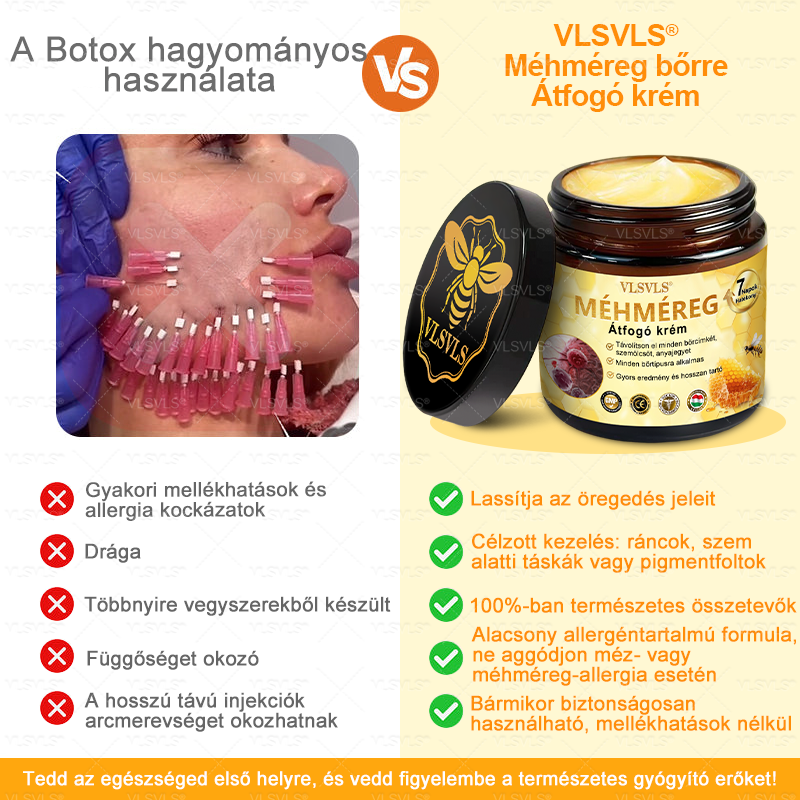 ✨✨✨VLSVLS® Méhméreg Átfogó Krém (Minden korosztály számára alkalmas )